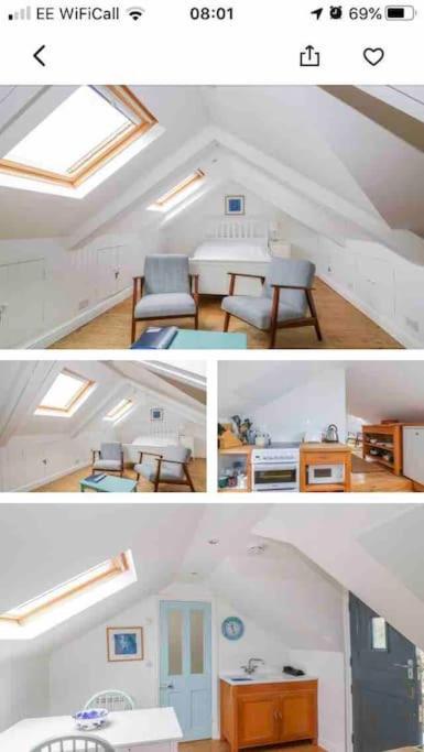 Amazing Seaside Loft Apartment With Sea Views . سينين كوف المظهر الخارجي الصورة